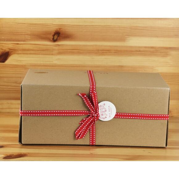 NEW Rae Dunn Ice Cream Scoop Set of 2 Bowls Naughty Nice Santa Christmas Holiday - Picture 2 of 3